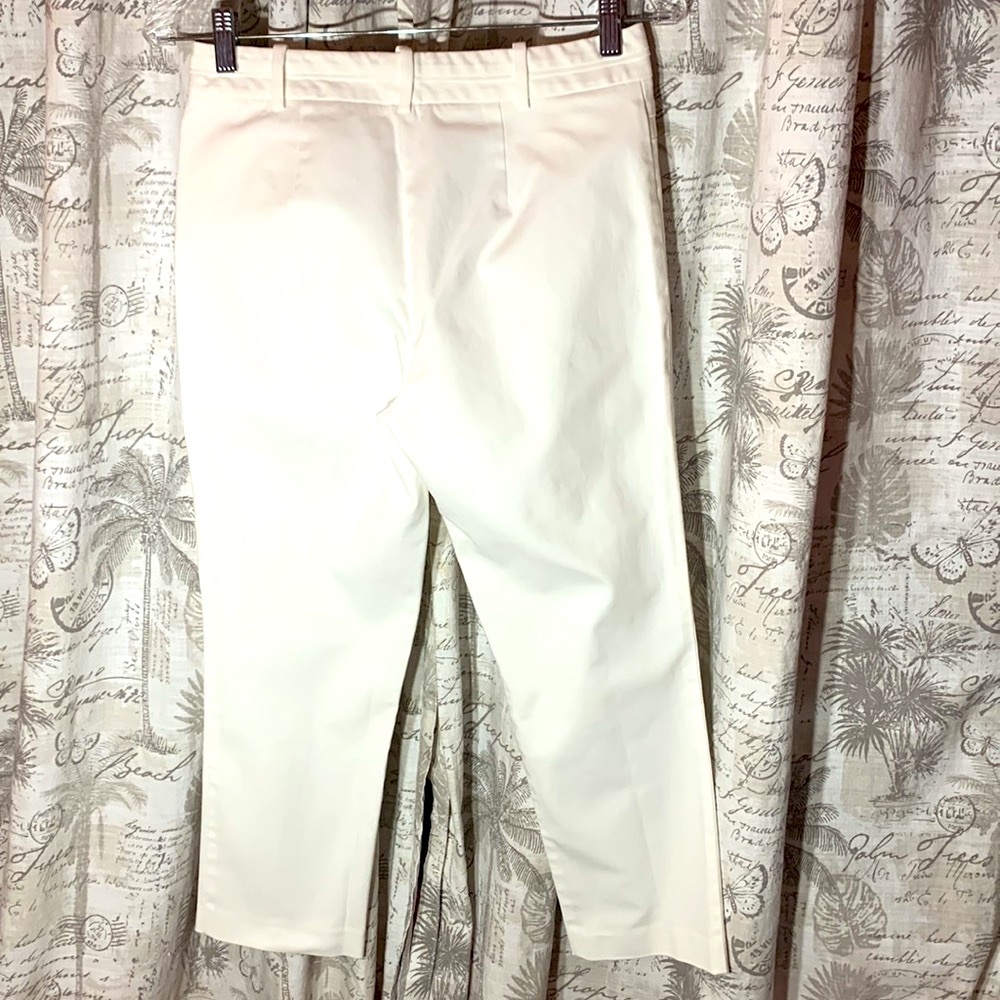CALVIN ❤️ KLEIN ❤️ White ❤️ Pants ❤️ ❤️ ❤️ Size 4 ❤️ - Picture 8 of 10